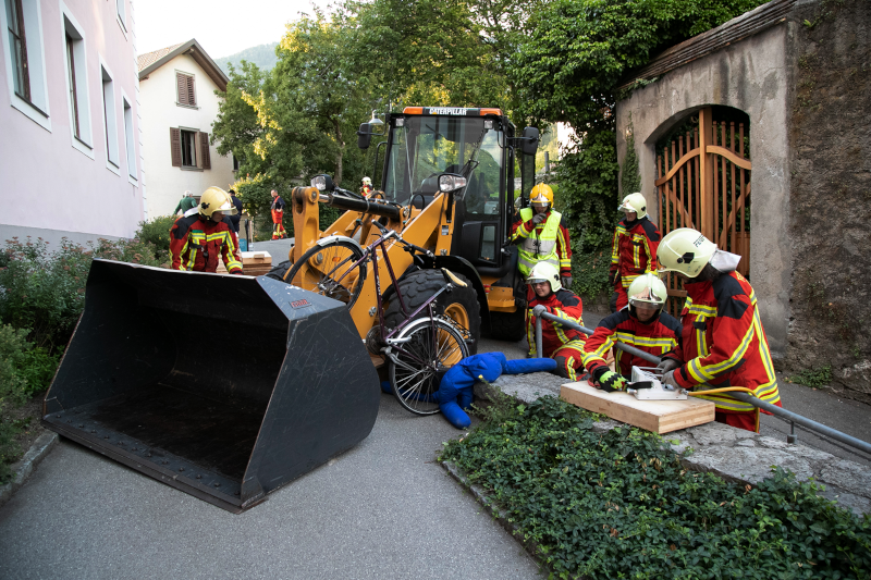 Übung Verkehrsunfall Technik